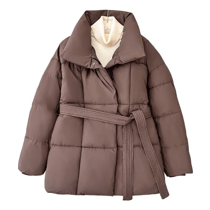 Cozy Slim Fit Ladies Down Winter Jacket