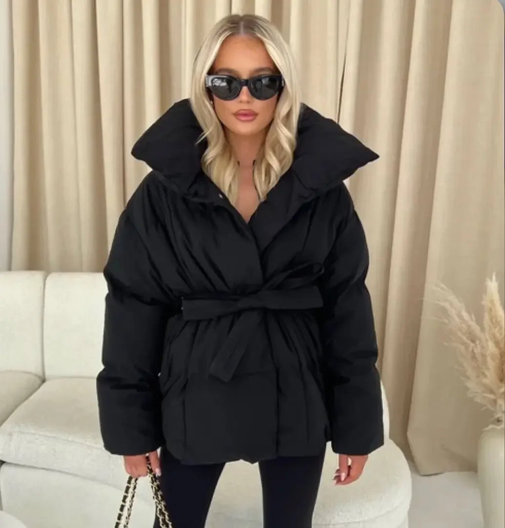 Cozy Slim Fit Ladies Down Winter Jacket