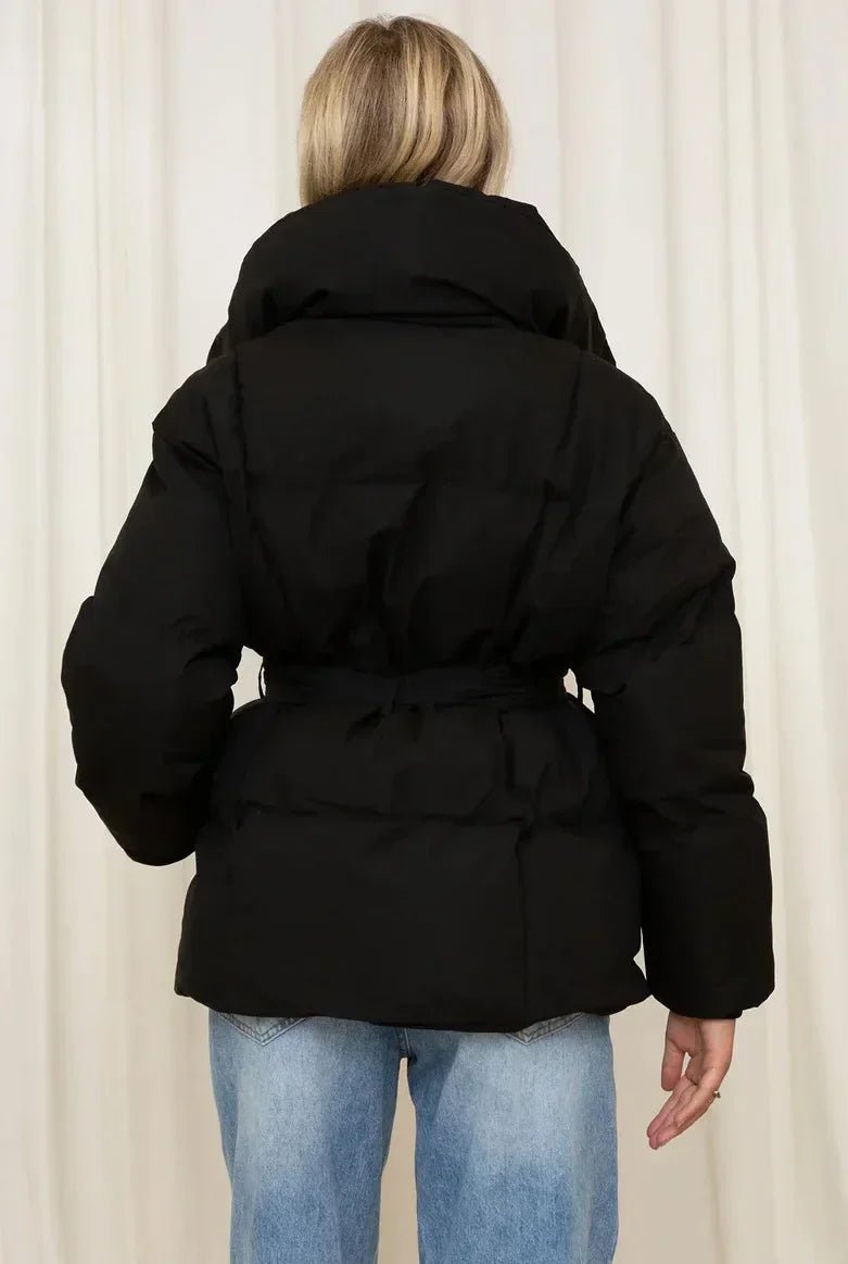 Cozy Slim Fit Ladies Down Winter Jacket