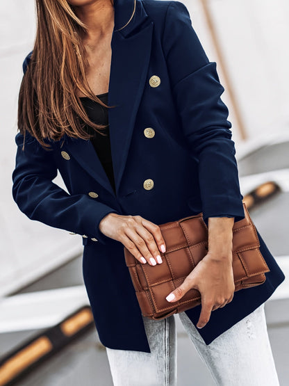 Classic Fit Women's Long Blazer Jacket - OutfitLondon