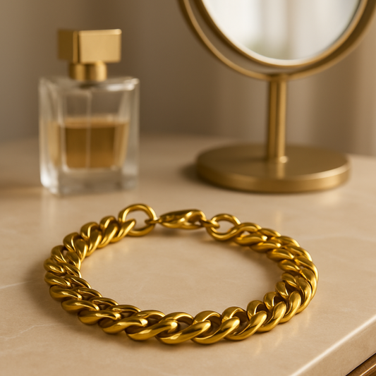 Trendy Link Women's Chain Bracelet - OutfitLondon