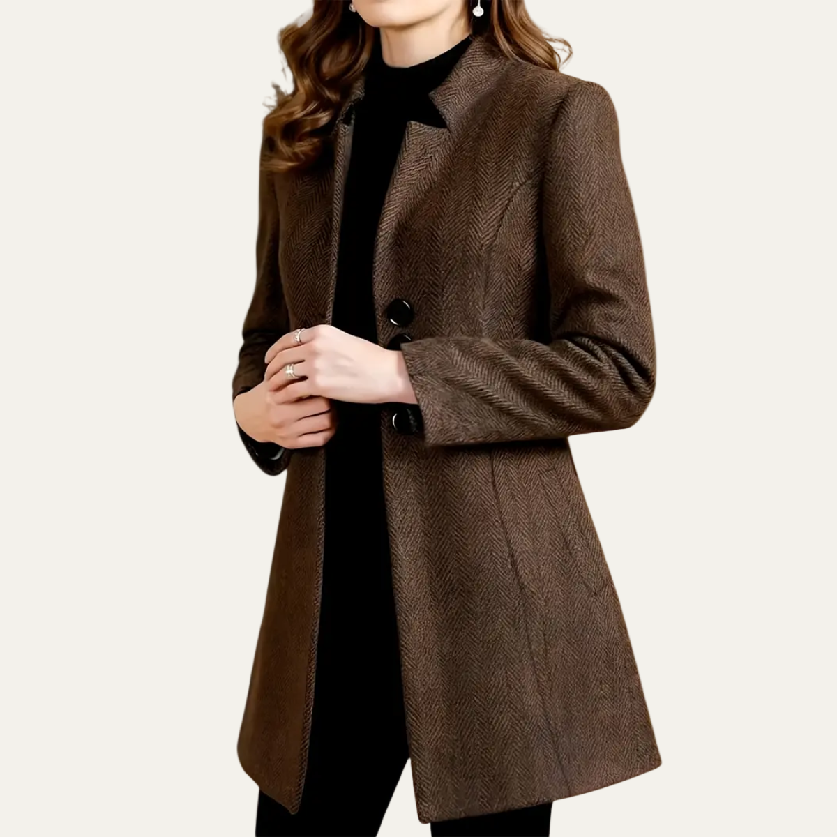 Ladies Classic Tailored Jacket Coat