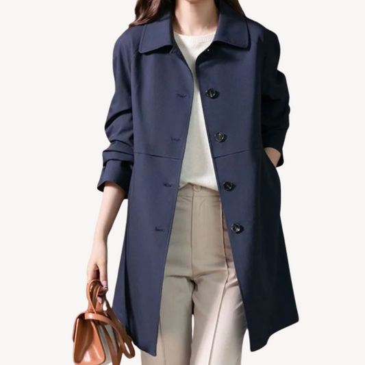Classic Waterproof Ladies Coat - OutfitLondon