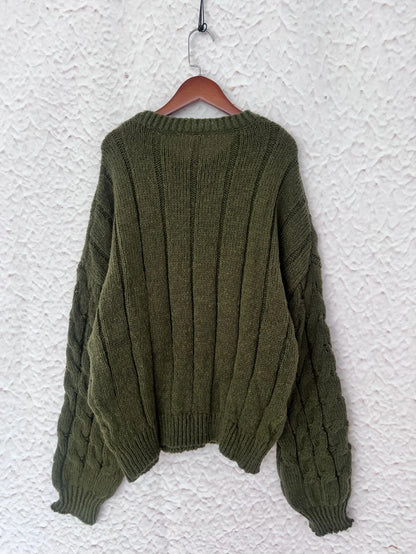 Cozy Women's Cable Knit Long Sweater