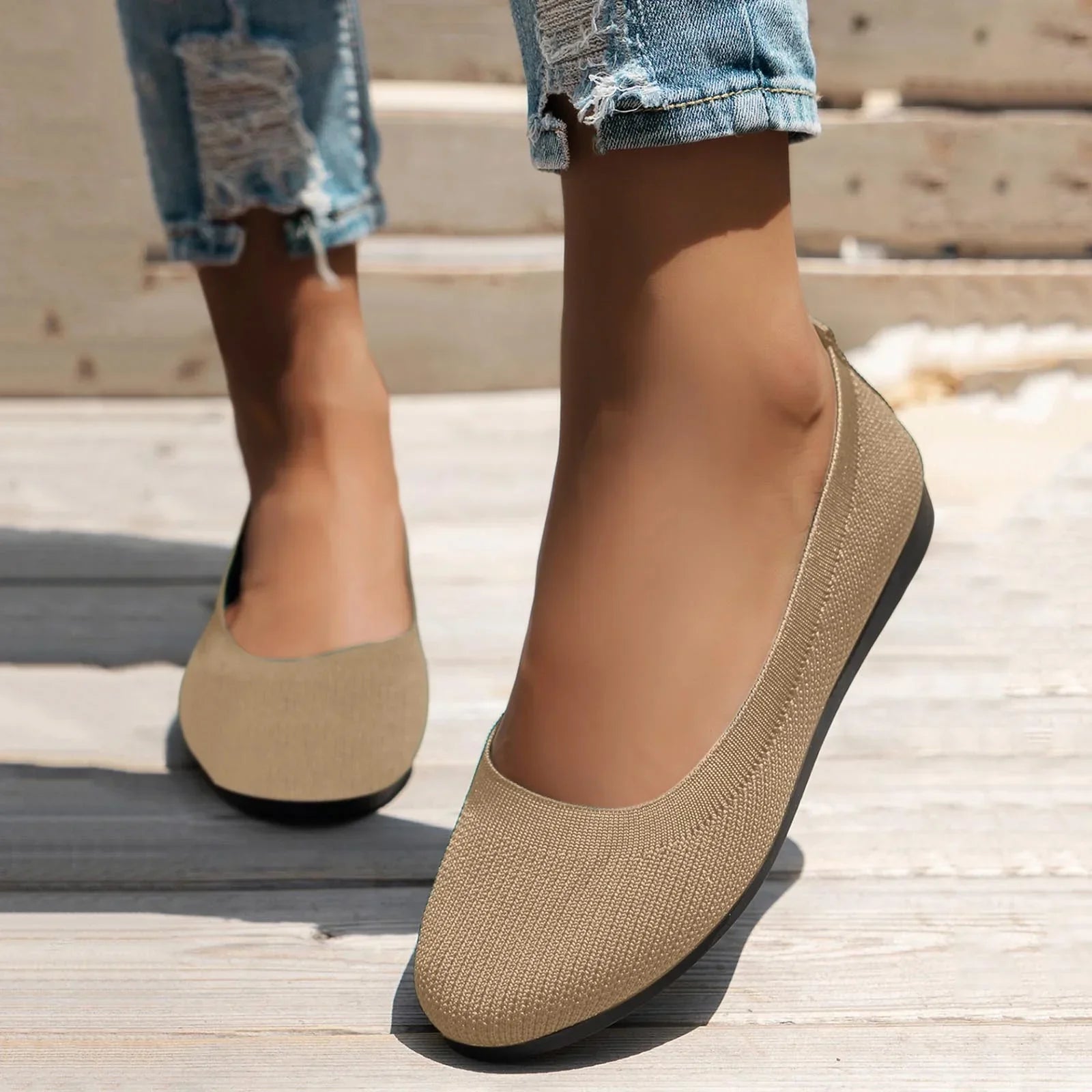 Comfortable Women's Casual Loafers Shoes - OutfitLondon