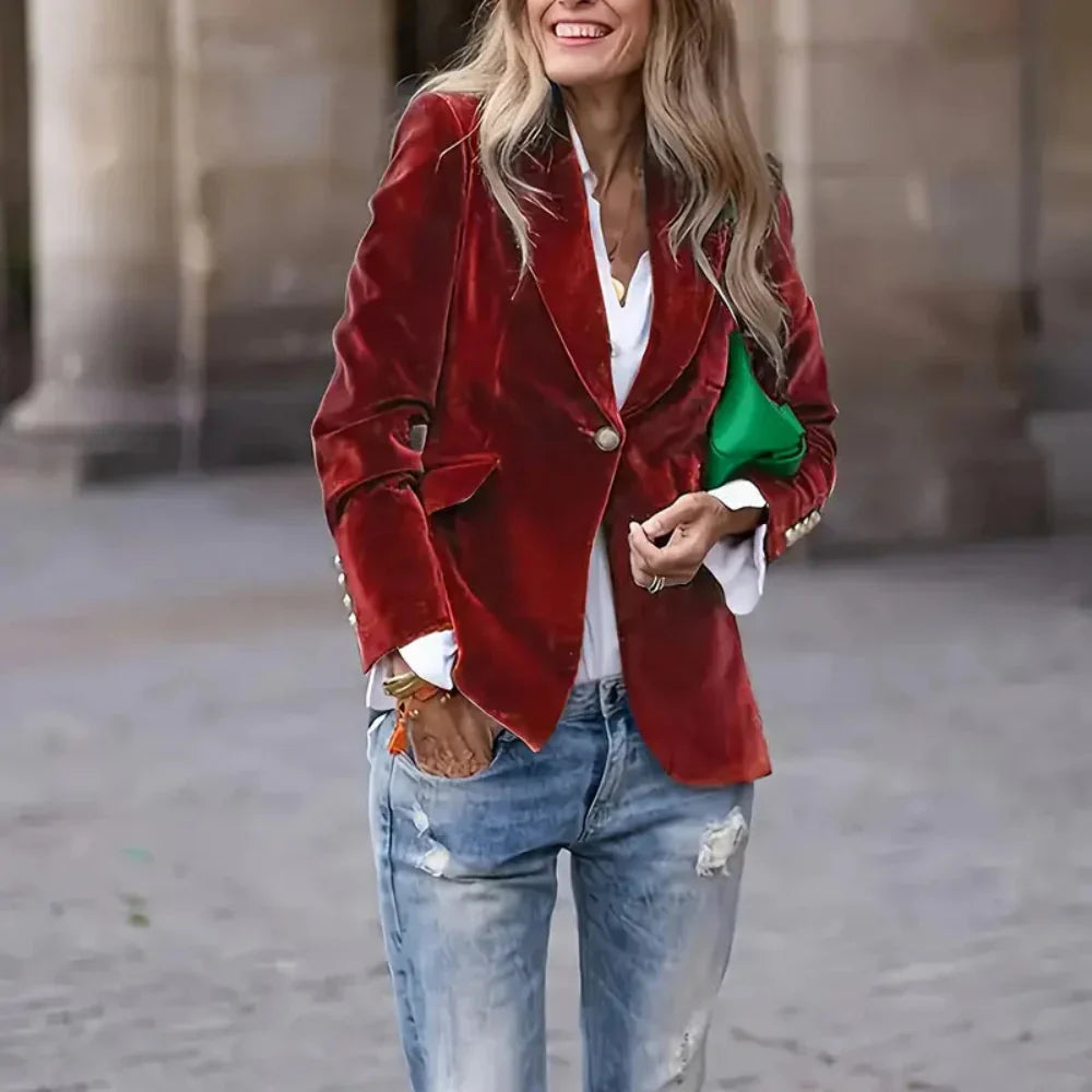 Comfortable Casual Ladies Classic Coat - OutfitLondon