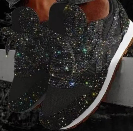 Glittery Women's Dance Heels - OutfitLondon