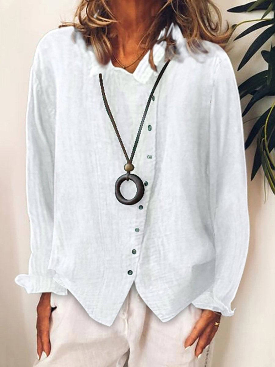 Simple White Ladies Tee Shirt