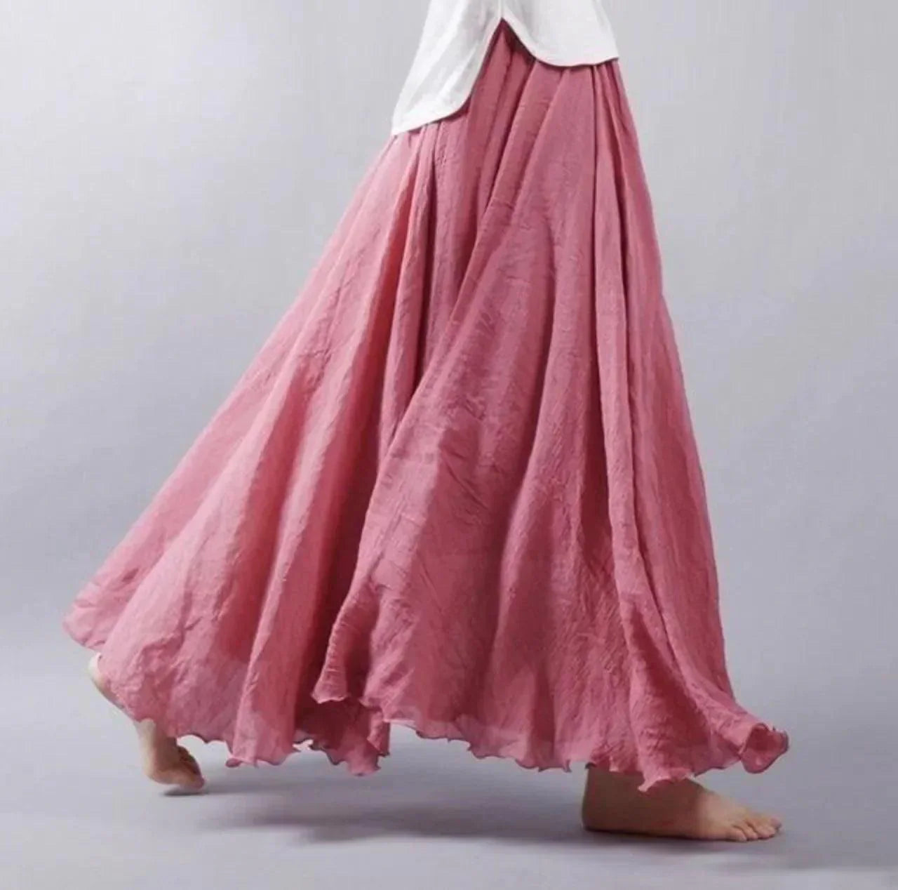 Elegant Floor Length Maxi Skirt