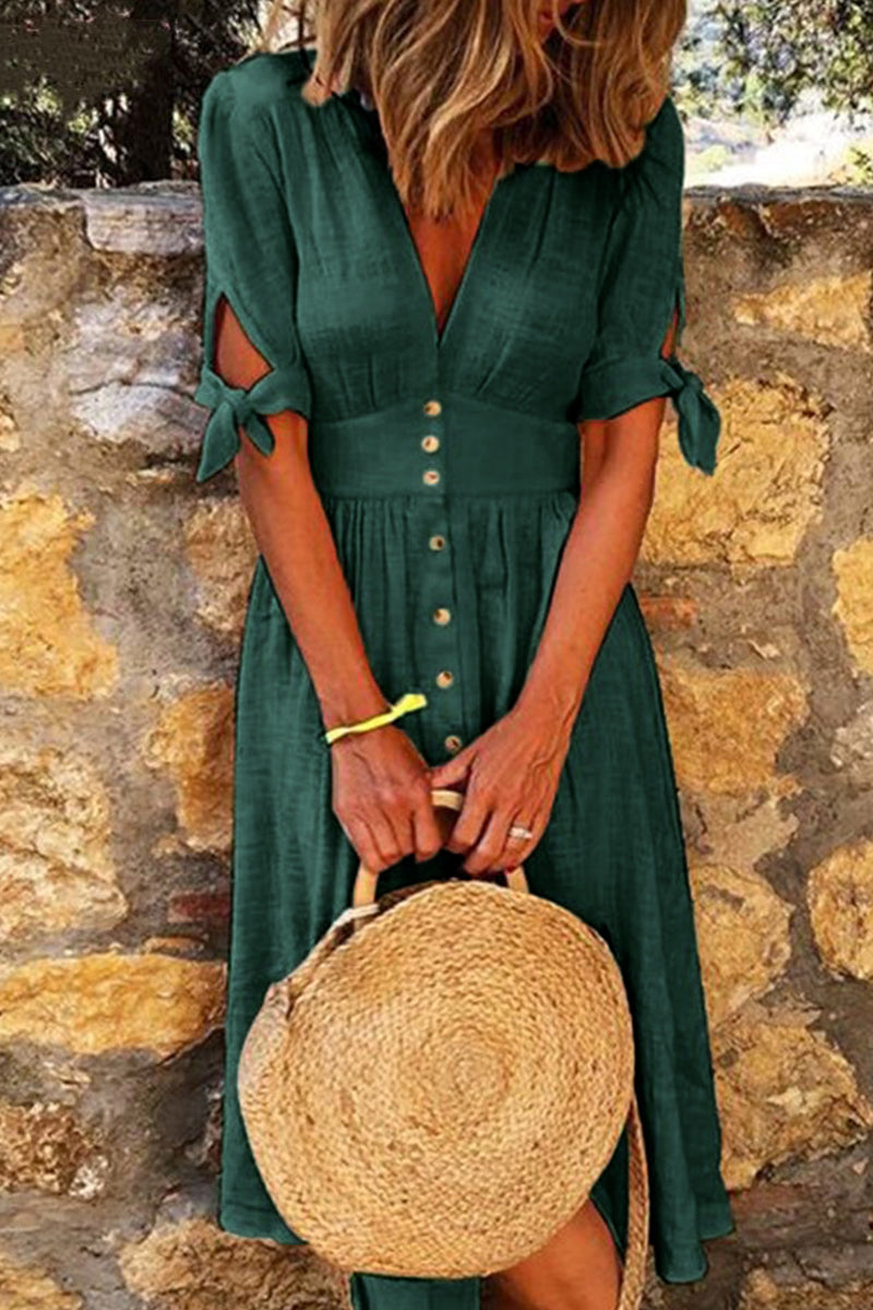 Women's Summer Halter Neck Sundress