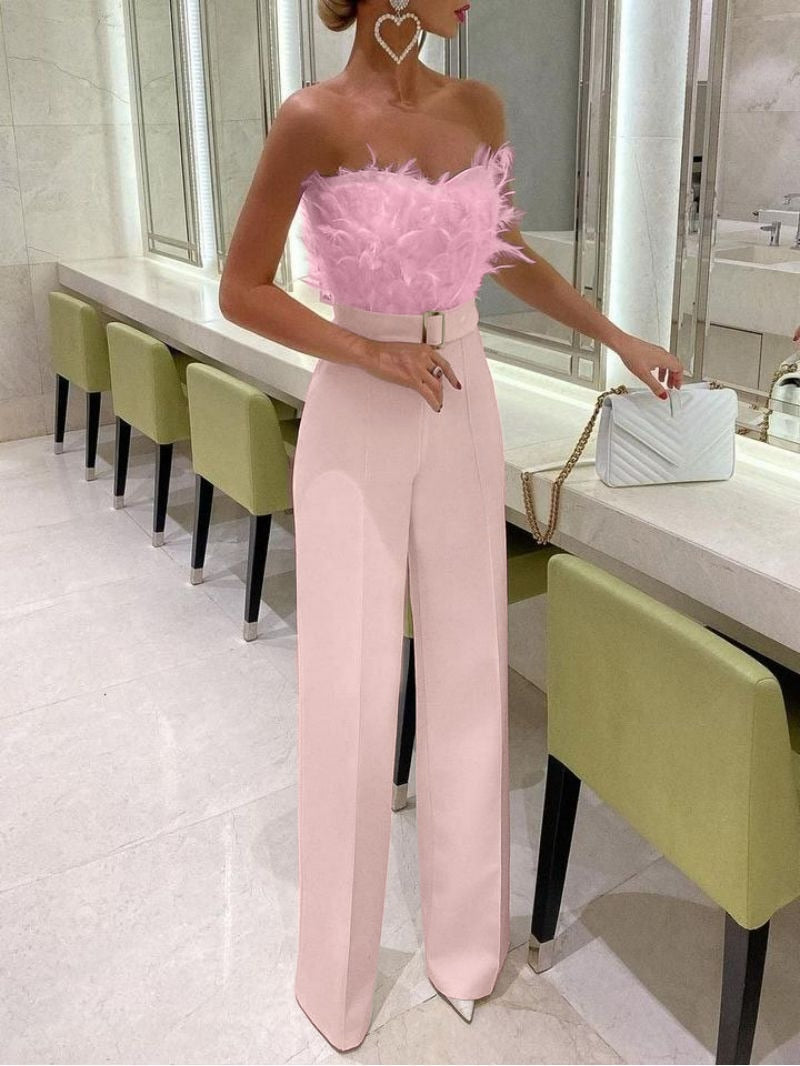 Chic Cold Shoulder Women's Romper Jumpsuit