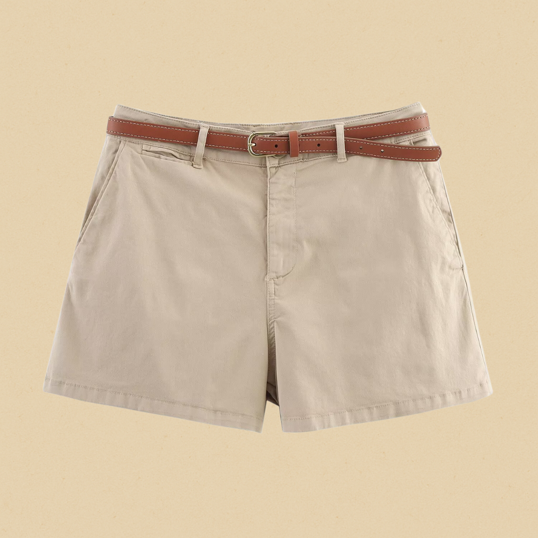 Women's Casual Cotton Chino Shorts