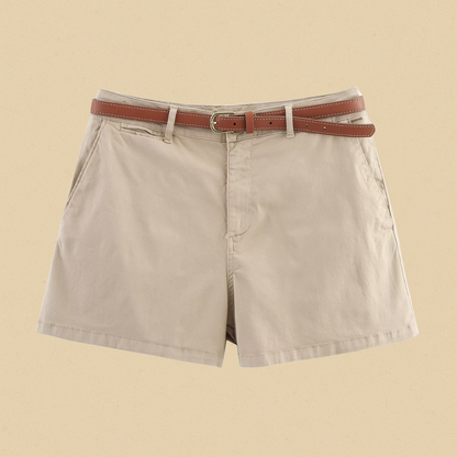 Women's Casual Cotton Chino Shorts