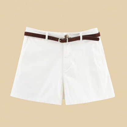 Women's Casual Cotton Chino Shorts