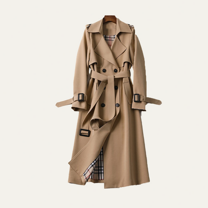 Timeless Waterproof Belted Raincoat - OutfitLondon