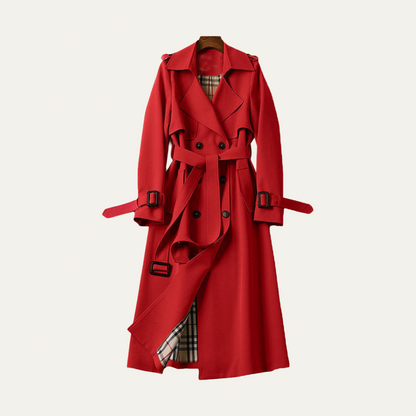 Timeless Waterproof Belted Raincoat