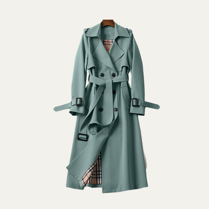 Timeless Waterproof Belted Raincoat