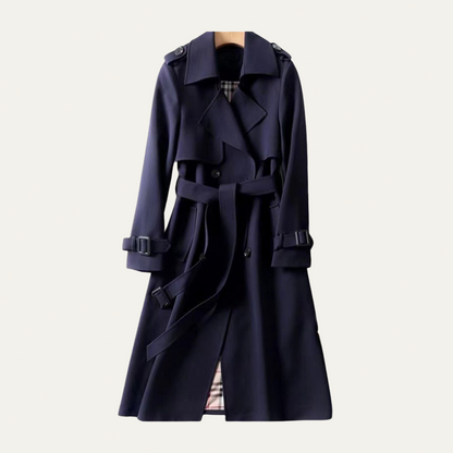 Timeless Waterproof Belted Raincoat