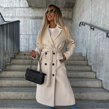 Classic Fit Trench Winter Coat