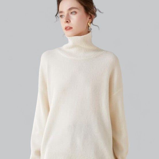 Women's Chic Crew Neck Sweater Pullover