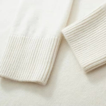 Women's Chic Crew Neck Sweater Pullover