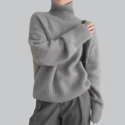Women's Chic Crew Neck Sweater Pullover