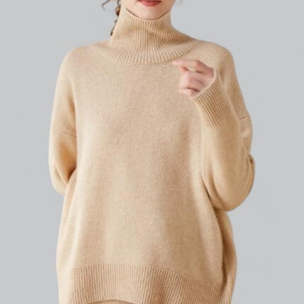 Women's Chic Crew Neck Sweater Pullover
