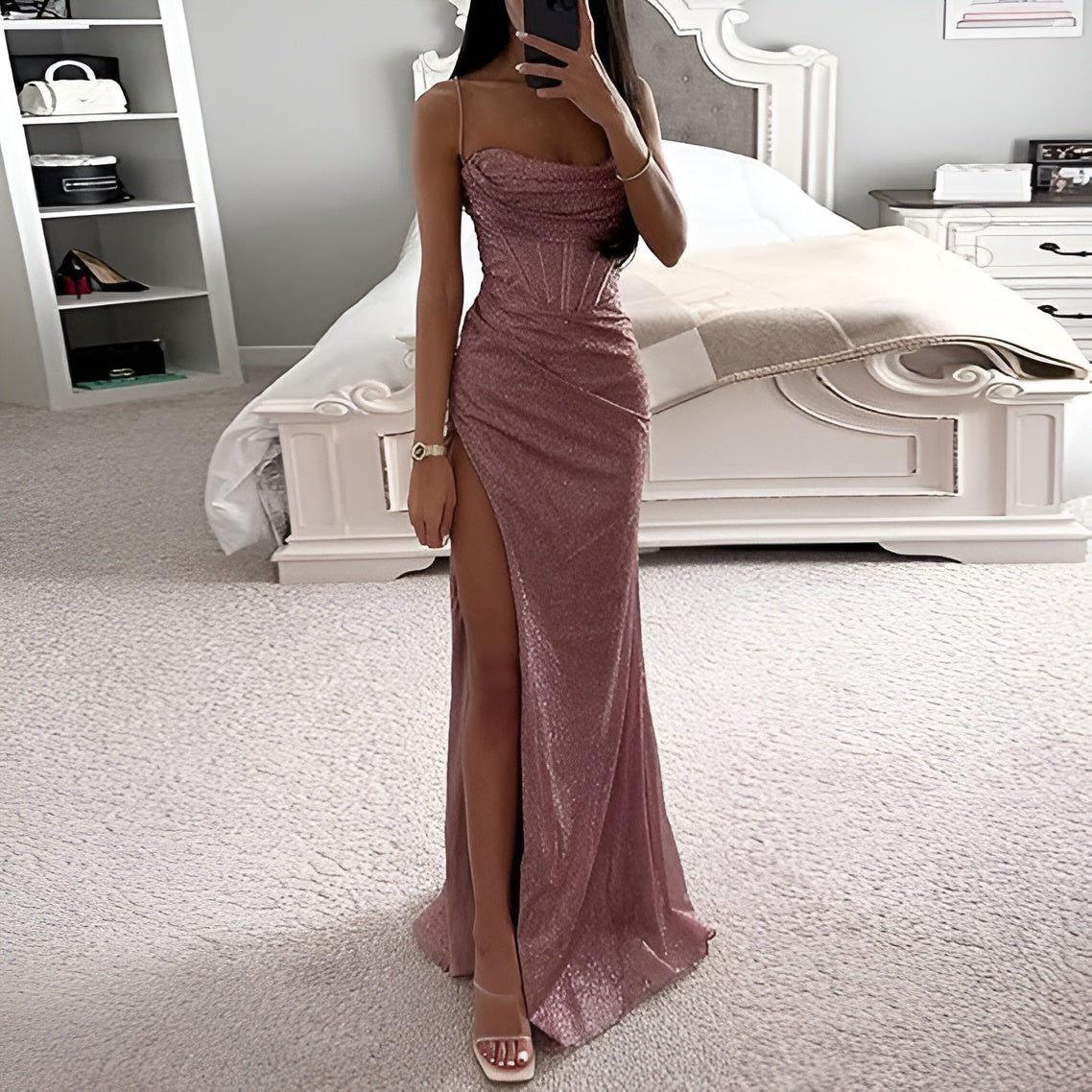Timeless A-Line Knee Length Dress