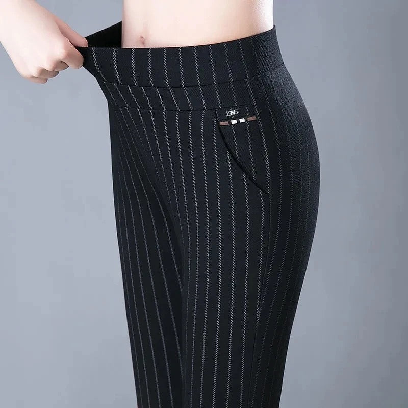 Relaxed Fit High Waisted Ladies Pants