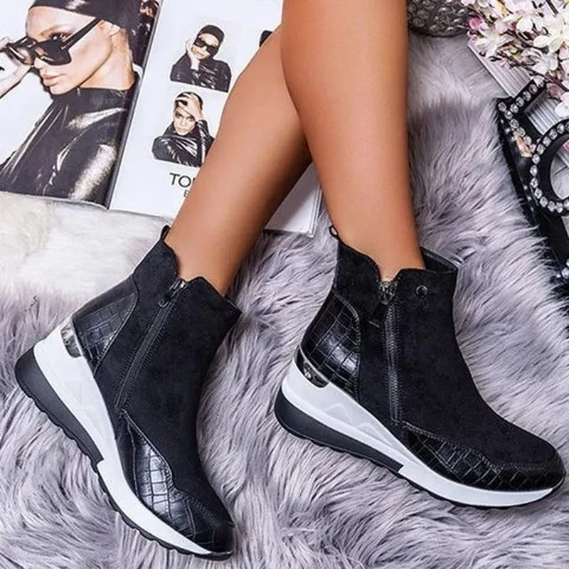 Women's Warm Waterproof Ankle Boots