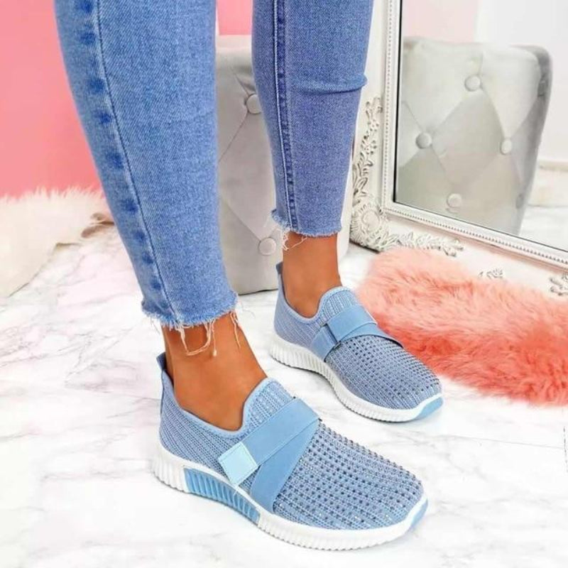 Women's Easy Slip On Flat Shoes - OutfitLondon