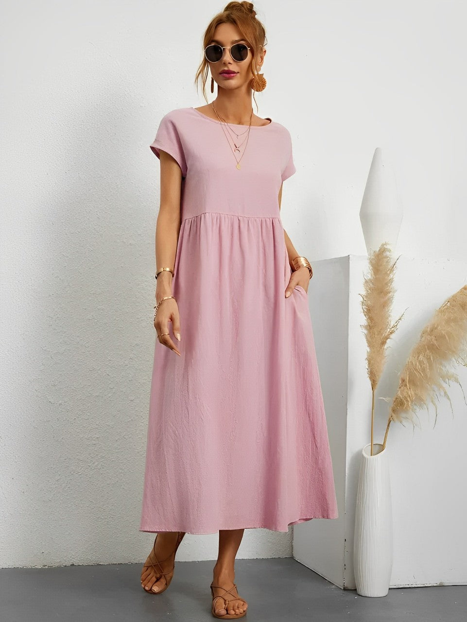 Timeless Elegant Midi Dress