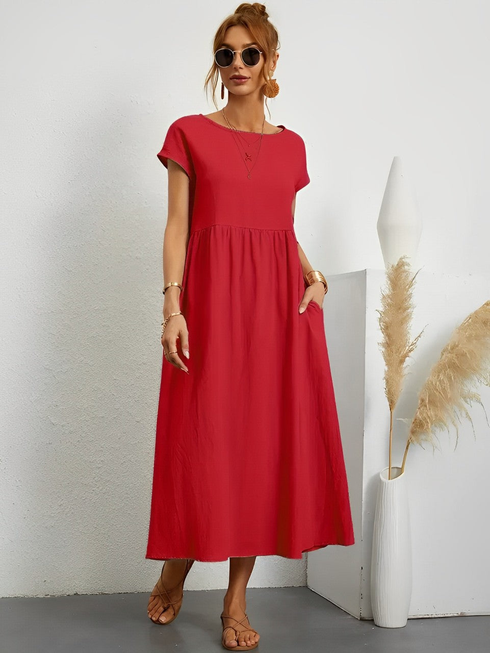Timeless Elegant Midi Dress