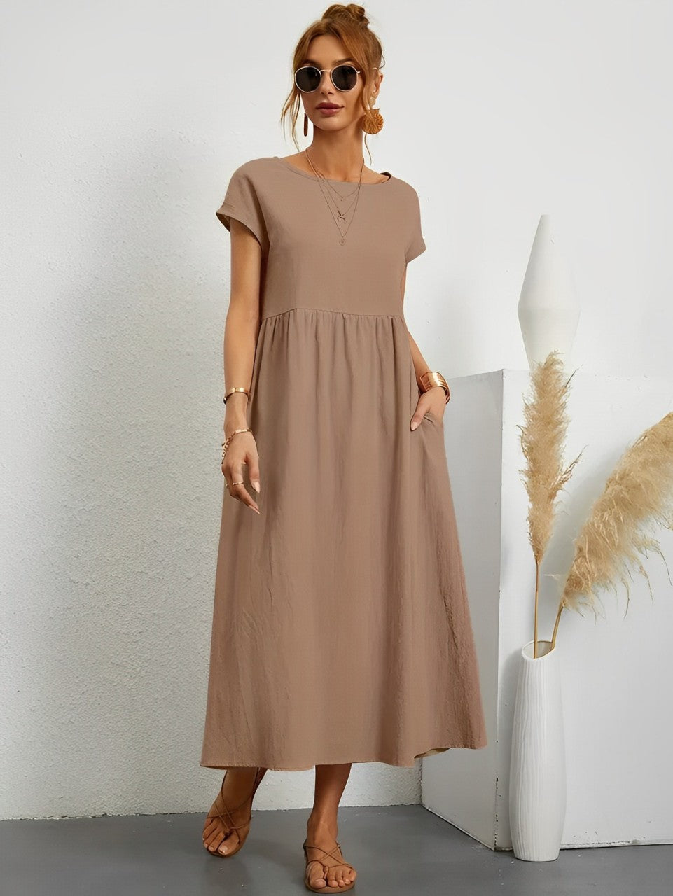 Timeless Elegant Midi Dress