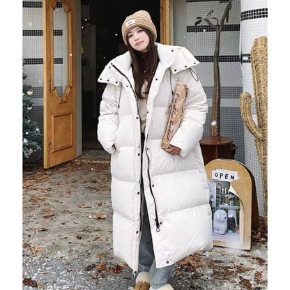 Warm Waterproof Puffer Coat for Women's Winter