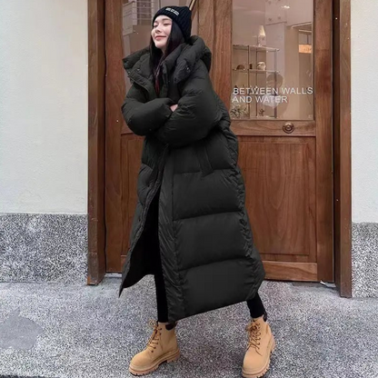 Warm Waterproof Puffer Coat for Women's Winter