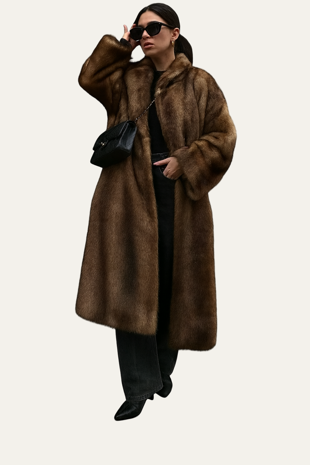 Premium Synthetic Fur Winter Coat - OutfitLondon