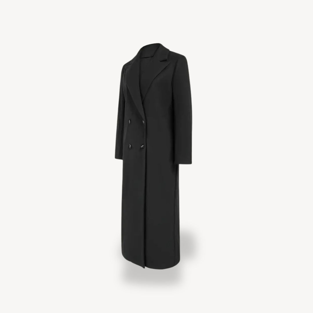Luxurious Long Wool Winter Coat