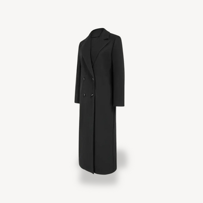 Luxurious Long Wool Winter Coat