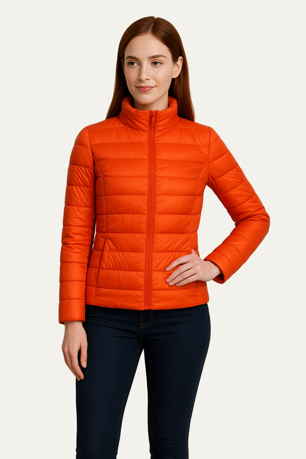 Slim Fit Lightweight Down Jacket