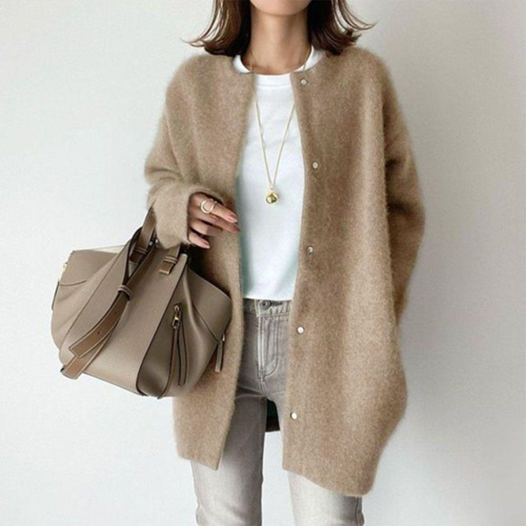 Women's Chic Ladies Knitted Open Cardigan
