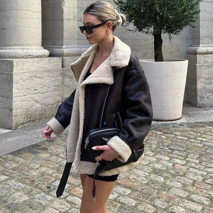 Women's Faux Fur Waterproof Parka Coat - OutfitLondon