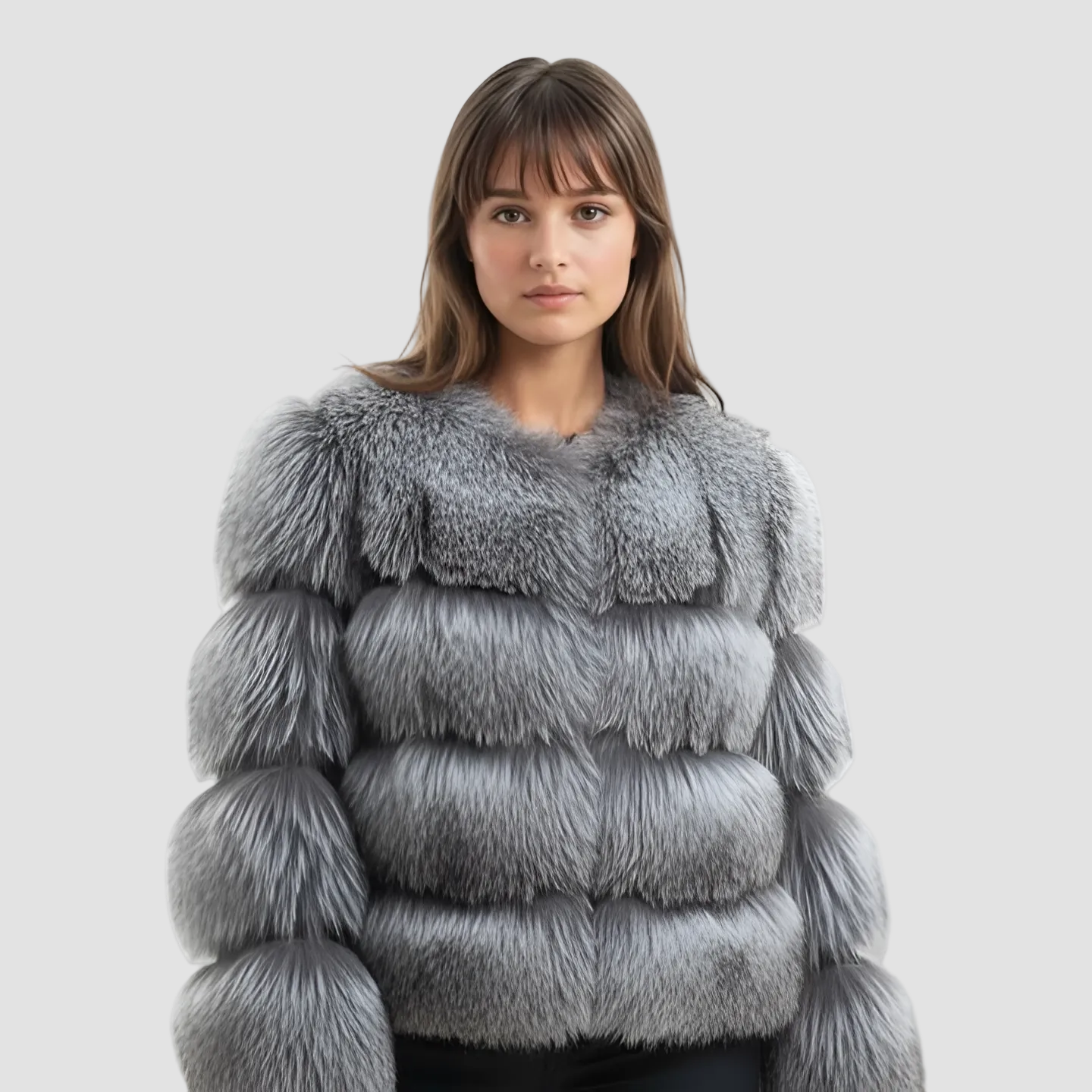 Warm Plush Fleece Parka Jacket