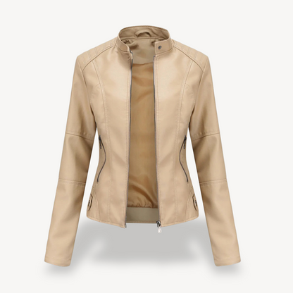 Timeless Brown Leather Motorcycle Jacket