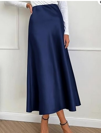 Flattering Mid Length Women's Skirt