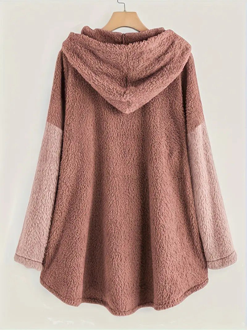 Soft Plush Festive Holiday Hooded Blanket