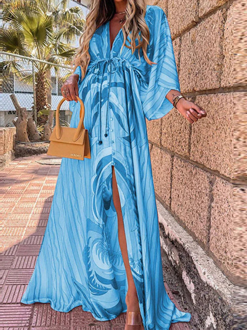 Women's Elegant Maxi Waist Dress