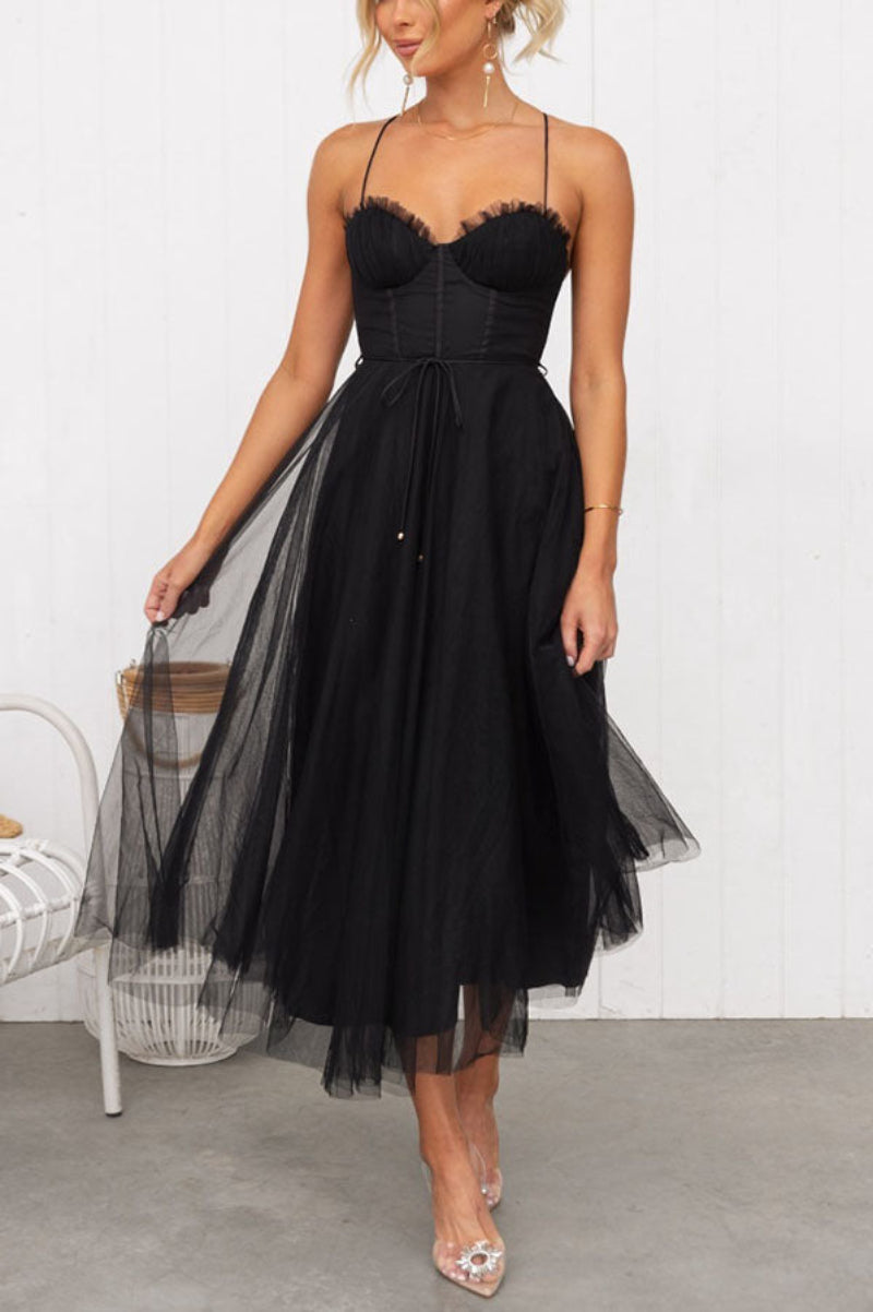 Women's Midi Floral Print Summer Dress