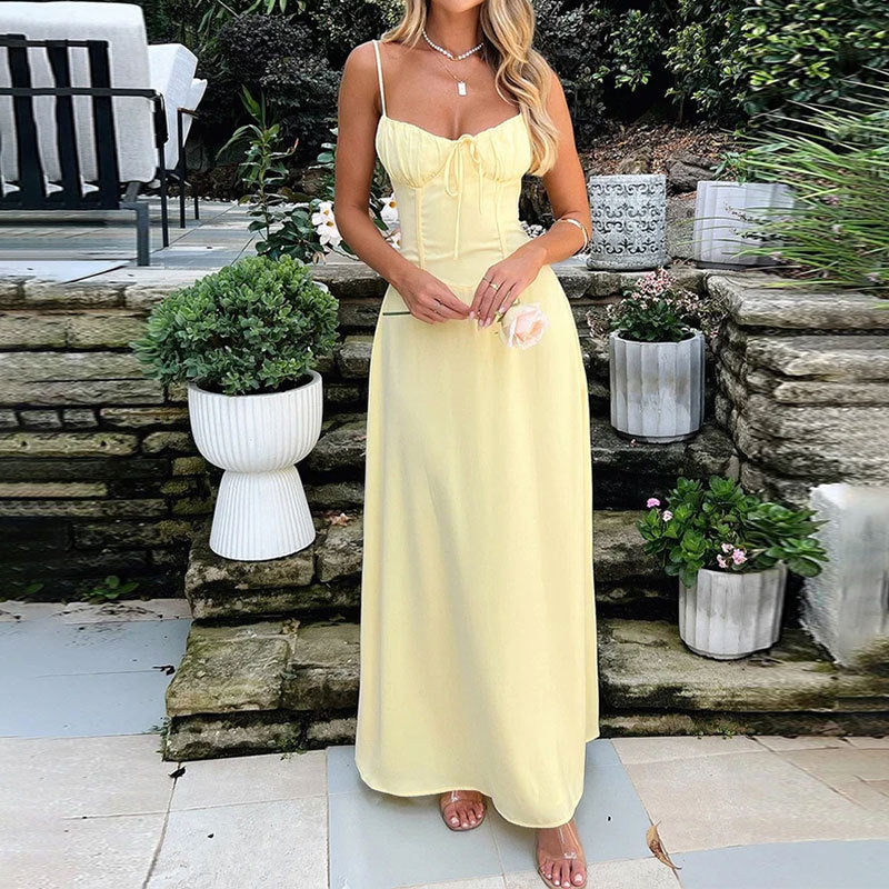 Women's Floral Maxi Evening Dress
