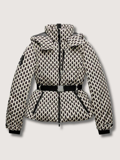 Warm Waterproof Women's Puffer Ski Jacket - OutfitLondon